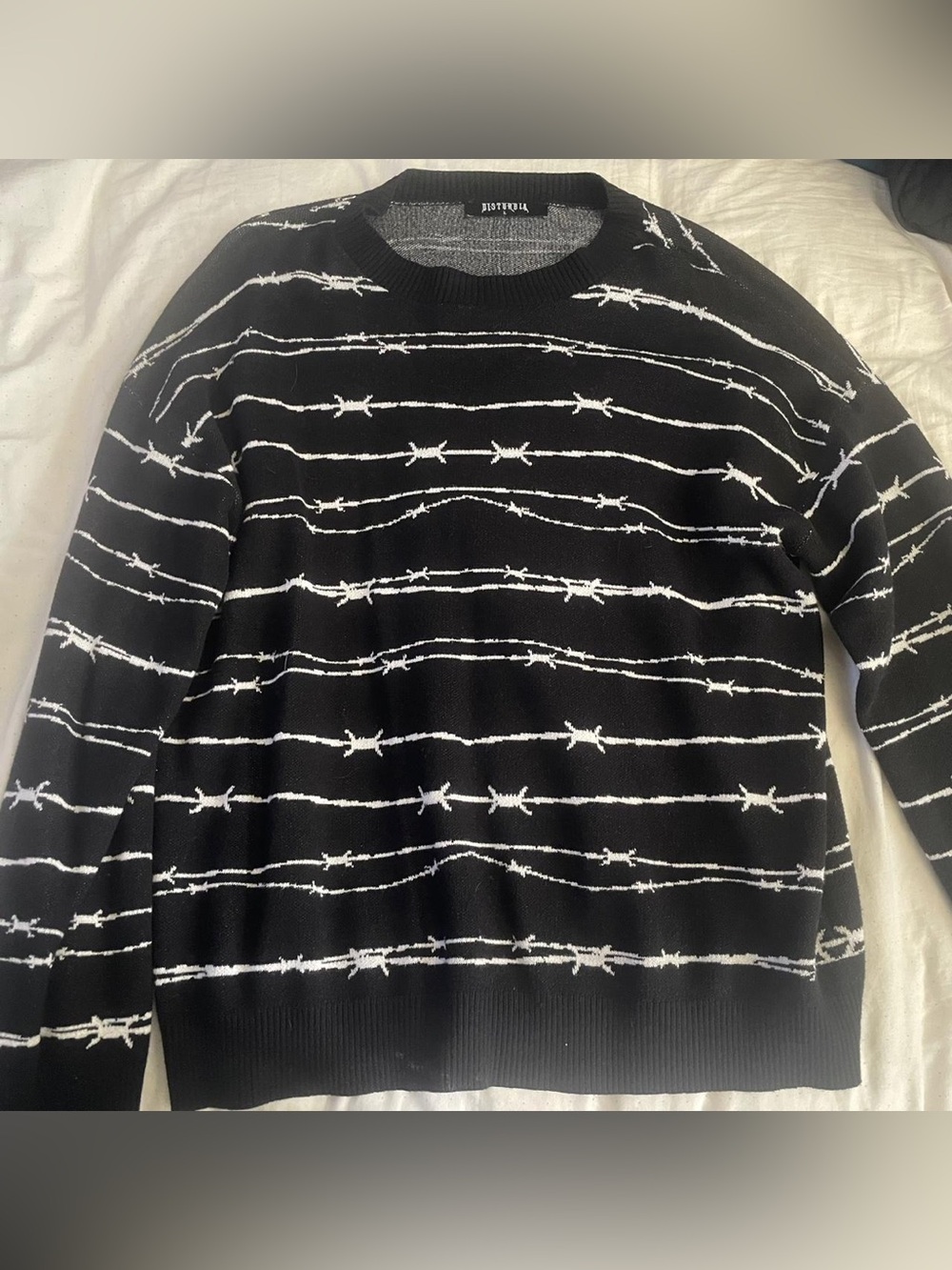 Disturbia | Barbed Wire Sweater